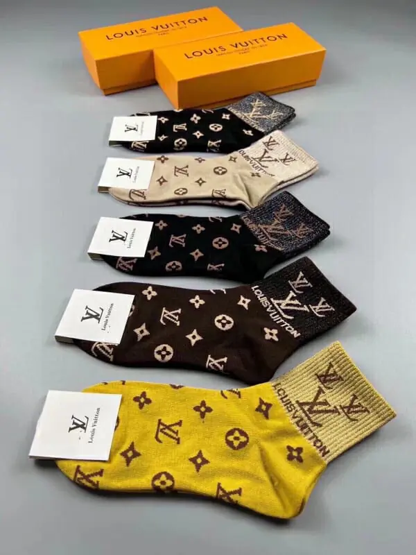 louis vuitton lv chaussettes pour femme s_12423104